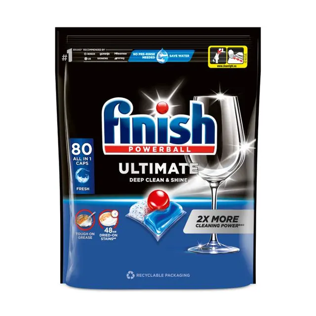 Tablete za sudje Finish Q Ultimate 80 80 kom Finish