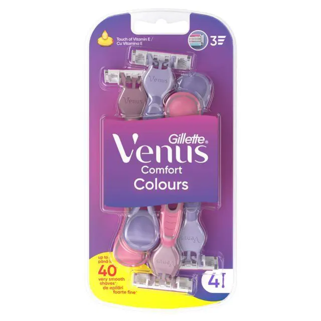 Brijac Venus 3 Plus Color 4 pcs 4 kom Venus