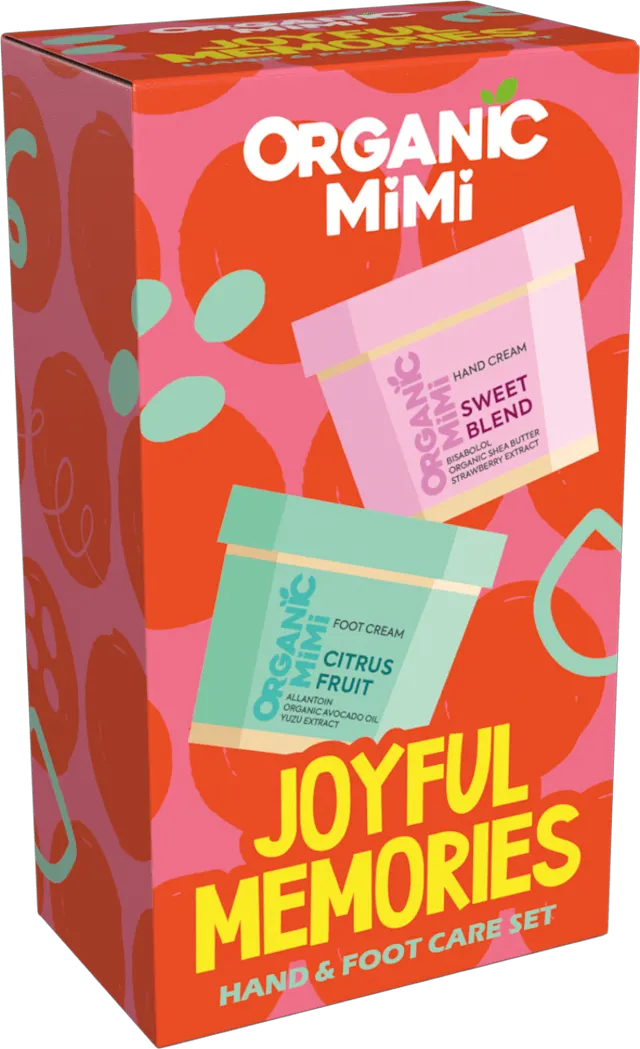 SET ZA NEGU RUKU I STOPALA JOYFUL MEMORIES 220 ML ORGANIC MIMI ORGANIC MIMI