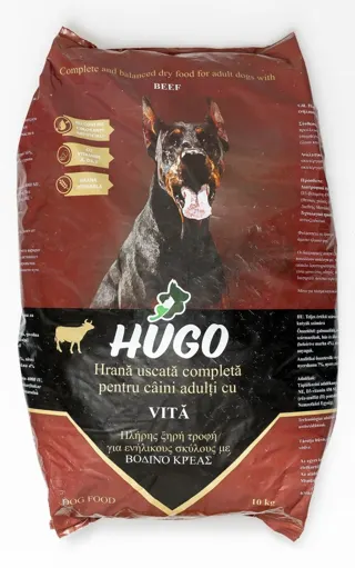 Hrana za pse Hugo junetina 10 kg