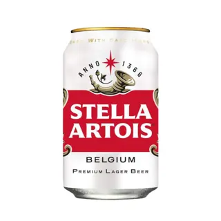 Pivo Stella Artois can 0.33l