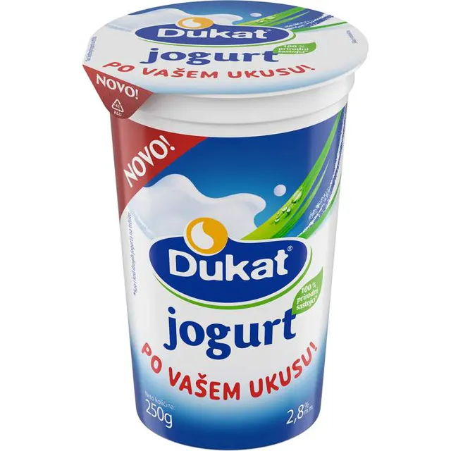 jogurt dukat 2.8 mm 250g somboled DUKAT