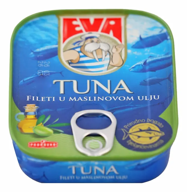 Eva Tuna Fileti maslin.100g EVA