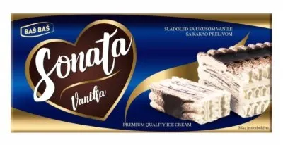 SLADOLED SONATA VANILA BAŠ BAŠ 700ML BAS BAS