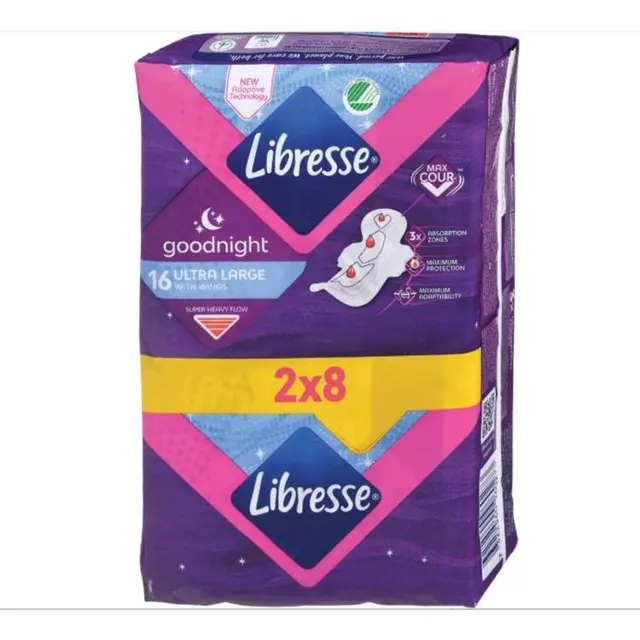 Ulosci Libresse Ultra Goodnight 16kom Libresse