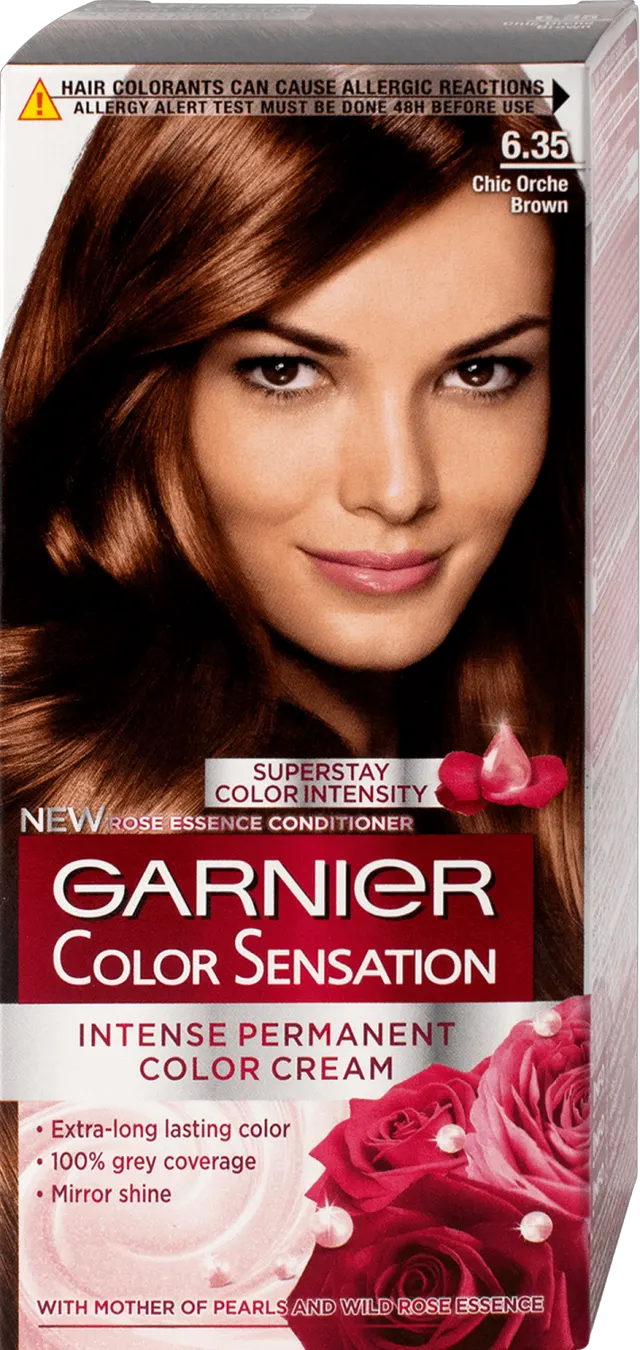 Farba/kosu Chic brown Garnier 6.35 Garnier Color Sensation