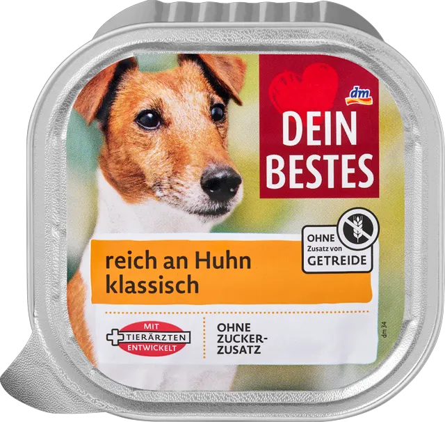 DB kuce piletina klasik/posuda 300g DEIN BESTES