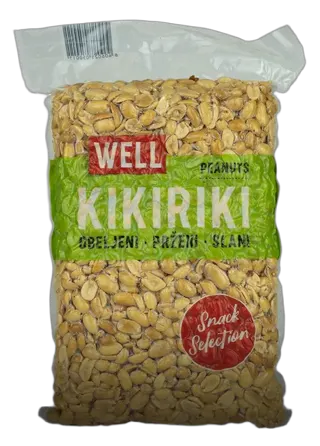 Well kikiriki przeni slani 250g #12Tira