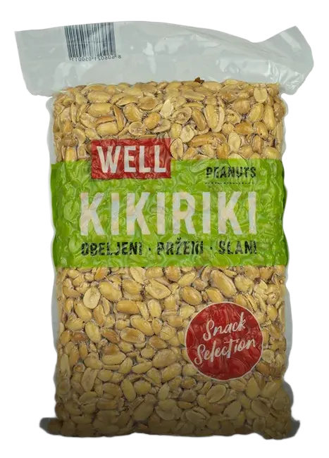 Well kikiriki przeni slani 250g #12Tira WELL