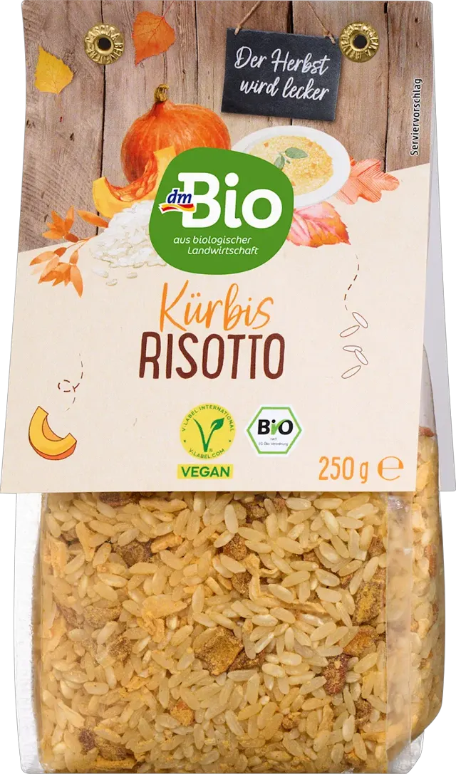 dmBio rižoto sa bundevom 250g dmBio