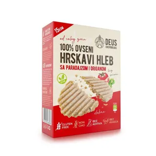 DEUS CRISPBREADS OVS.HL.PARADAJZ OR.150g