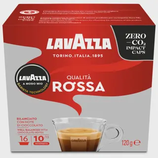 KAPS AMM QUALITA ROSSA 120G LAVAZZA