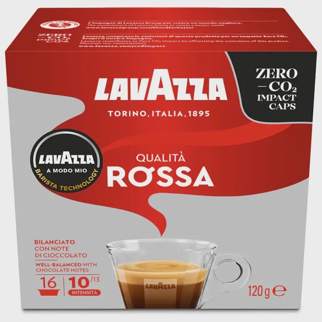 KAPS AMM QUALITA ROSSA 120G LAVAZZA LAVAZZA