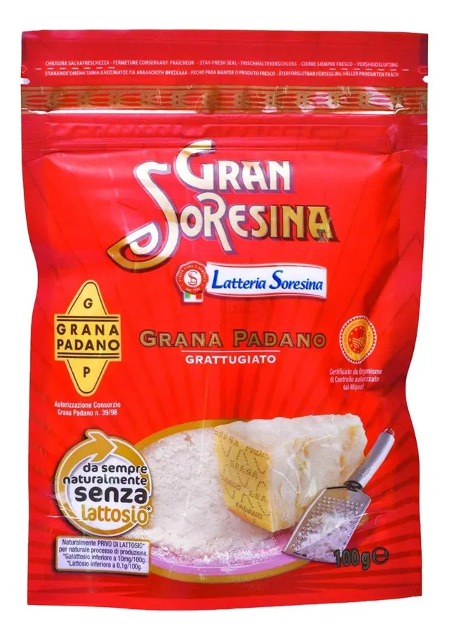 SIR PARMEZAN GRANA PADANO RENDANI 100 GR LATTERIA SORESINA LATTERIA SORESINA