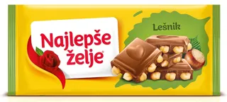 COKOLADA NAJLEPSE ZELJE CEO LESNIK 190gr STARK