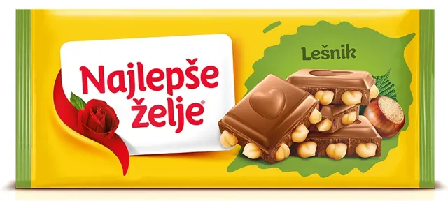 COKOLADA NAJLEPSE ZELJE CEO LESNIK 190gr STARK NAJLEPŠE ŽELJE