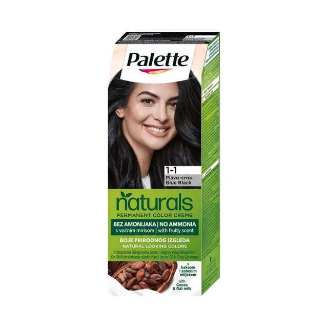 Farba/kosu Palette PNC 909 plavic.-crna Palette