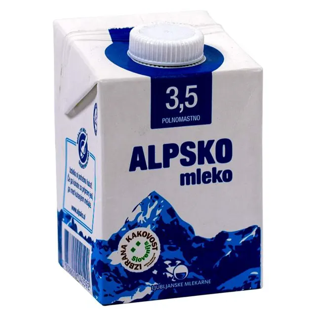 Alpsko mleko 3,5%mm 0,5l Alpsko