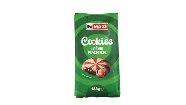 Cookiss lesnik fil Maxi 123g Maxi