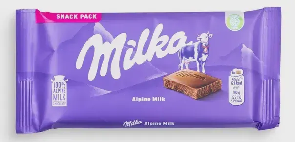 COKOLADA MILKA ALPINE 45gr MILKA