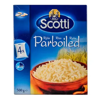 Pirin.Long Grain Riso Scotti 500g 4x125g