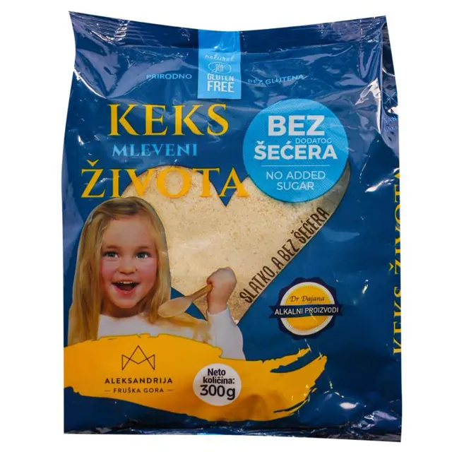 ALEKSANDRIJA KEKS ŽIVOTA mleveni 300 gr Aleksandrija