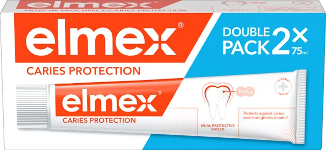 elmex CARIES PROTECTION past/zube 2x75ml elmex
