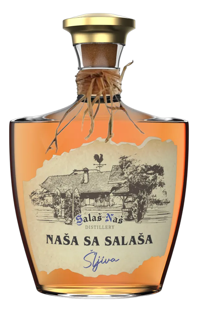 Rakija sljiva 40% Nasa sa salasa 0.5l Nasa sa salasa