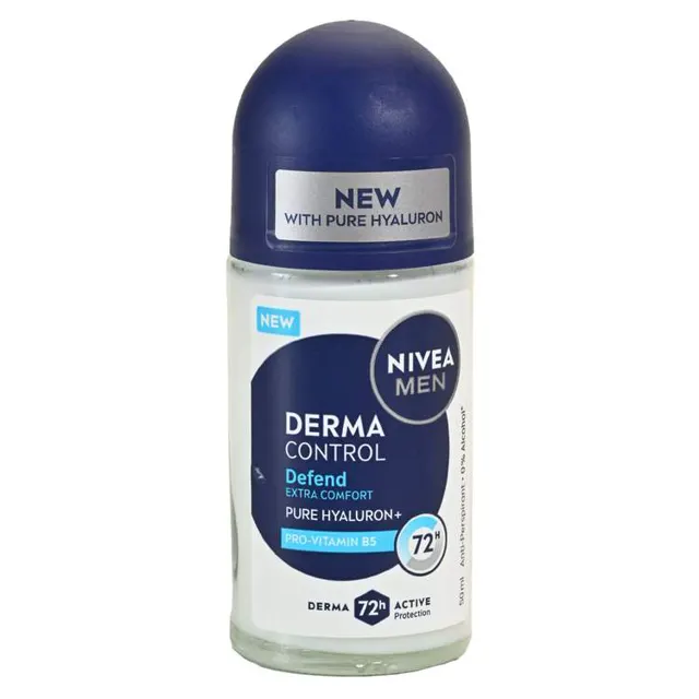 Roll-on Derma Control Def.Nivea Man 50ml Nivea