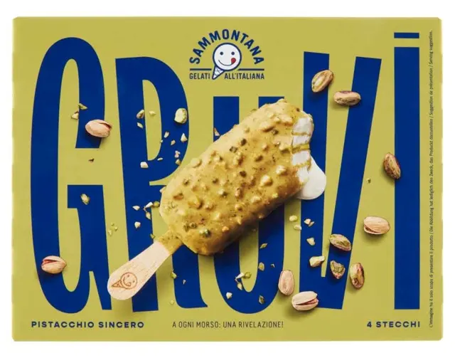 SLADOLED GRUVI PISTACI 4X60G SAMMONTANA