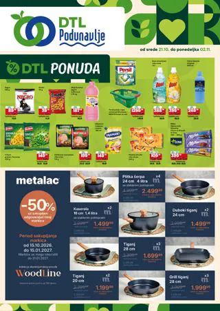 Podunavlje katalog 21.10.–02.11., naslovna strana