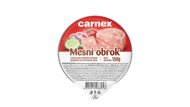 MESNI OBROK 150g ALU CARNEX CARNEX