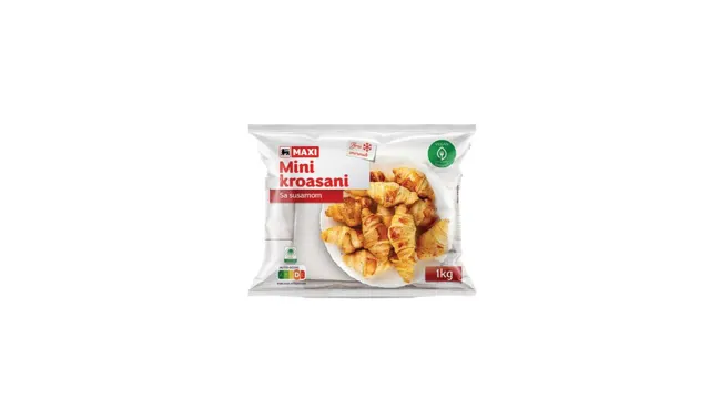 Smrznuti mini kroasani Maxi 1kg Maxi
