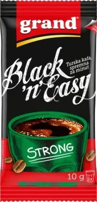 KAFA TURSKA BLACK&EASY STRONG 10gr GRAND ATLANTIC BRANDS