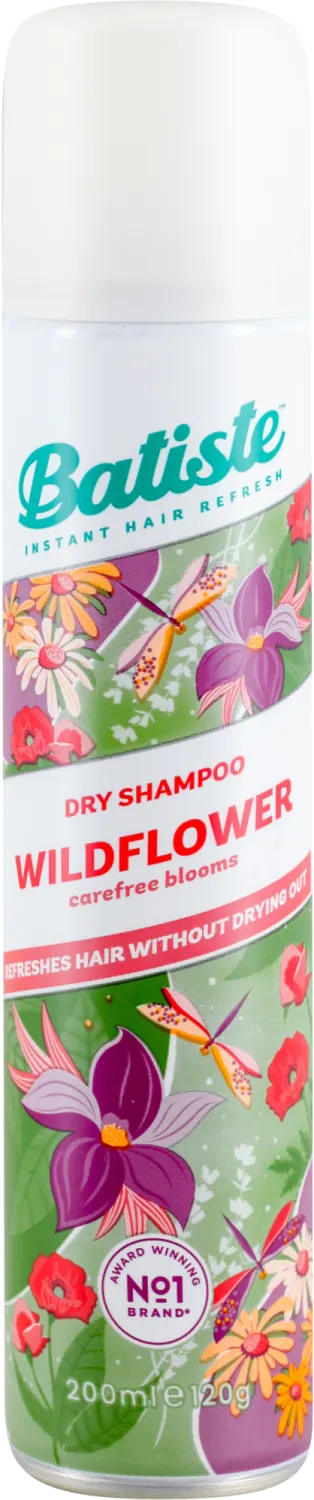 SPREJ ZA SUVO PRANJE KOSE WILDFLOWER 200ML BATISTE