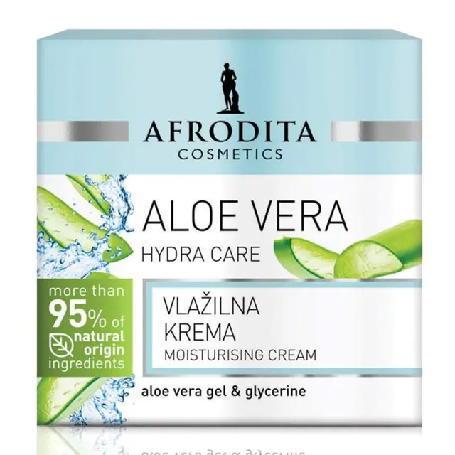 KREMA HIDRAT ALOE VERA 50ML AFRODIT AFRODITA COSMETICS