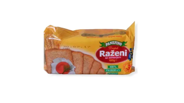 Dvopek 0100 razani Panefino 100 g PANEFINO