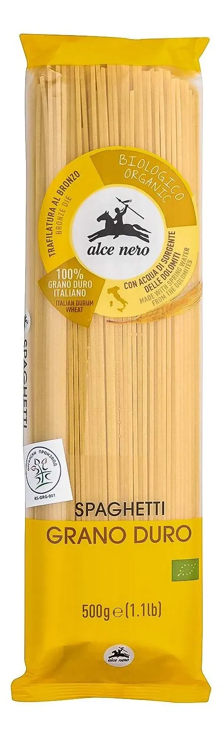 ŠPAGETE ORG 500G ALCE NERO ALCE NERO