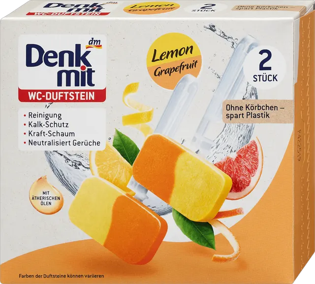Denkmit kamen za WC limun i grejp 2kom Denkmit