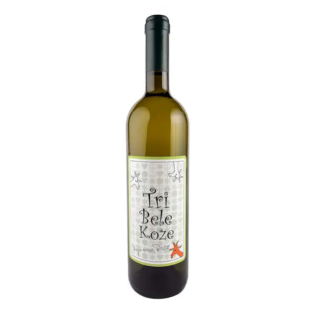 Vino belo Tri bele Koze Erdevik 0,75l Vinarija Erdevik