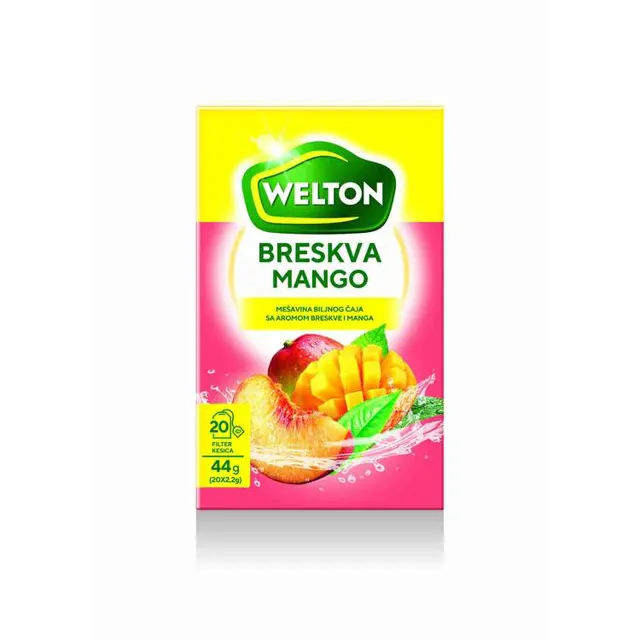 Caj mango breskva Welton 44g Welton