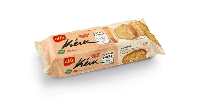KOLAČ ZAMRZNUTI SA VANILOM 500G ALFA FOODS ALFA