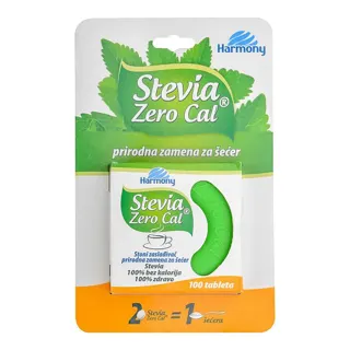 ZAMENA ZA ŠEĆER HARMONY STEVIA ZERO CAL 100 TBL 6.5 GR ESENSA