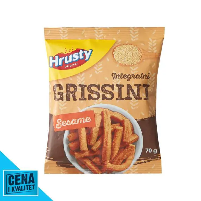 GRISINE INTEGRALNE SUSAM 70G HRUSTY HRUSTY