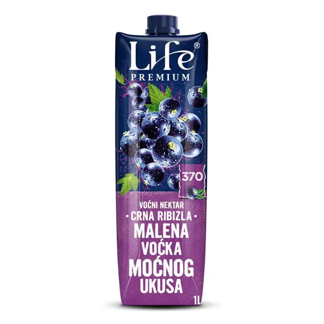 Nektar crna ribizla premiumNectarLife 1l Nectar Life
