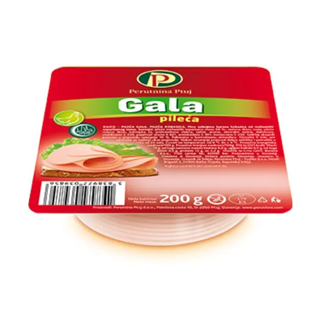 kobasica pileca gala slajs 200gr perutnina PERUTNINA PTUJ