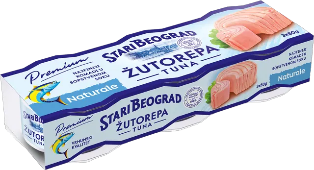 ZUTOREPA TUNA NATURALE U SOPSTVENOM SOKU 3X80gr TGK
