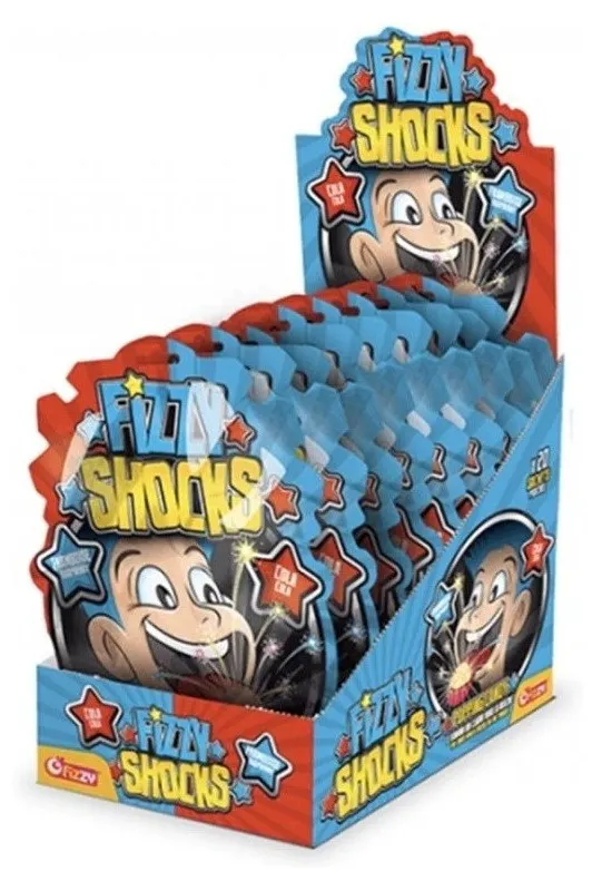 FIZZY SHOCKS COLA & MALINA 30G FIZZY