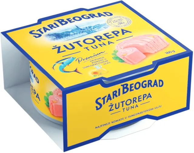 ZUTOREPA U SUNCOKRETOVOM ULJU 160gr TGK TGK