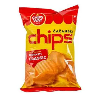 Cips classic rebrasti Chips Way 90g